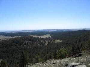 Black Hills w Poudniowej Dakocie przez National Park Service.