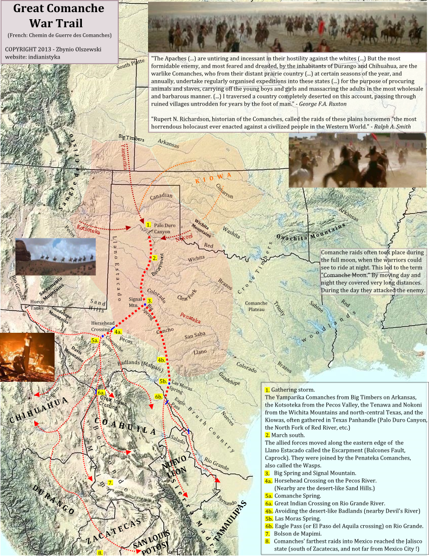 Great Comanche War Trail.