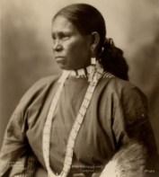 Kobieta z plemienia Tonkawow