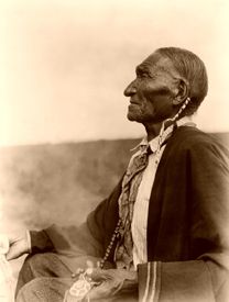 Lider Cheyenne Peyote, Edward S. Curtis