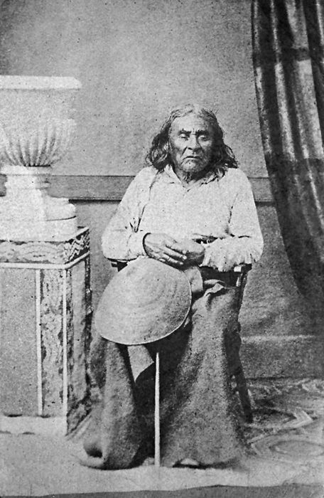 Jedyne znane zdjcie wodza Seattle, 1864