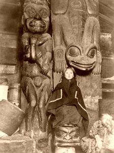 Native American Totem Pole, 1895