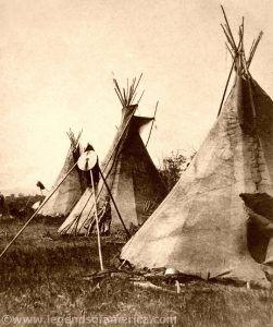 Nez Perce Tipi, Montana, 1871