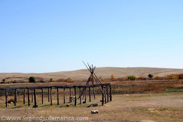 Pole bitwy Wounded Knee, Dakota Poudniowa